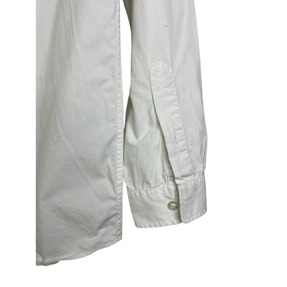 Vineyard Vines Whale Shirt Boy L/16 White Button Down Long Sleeve Classic Collar - Picture 6 of 10